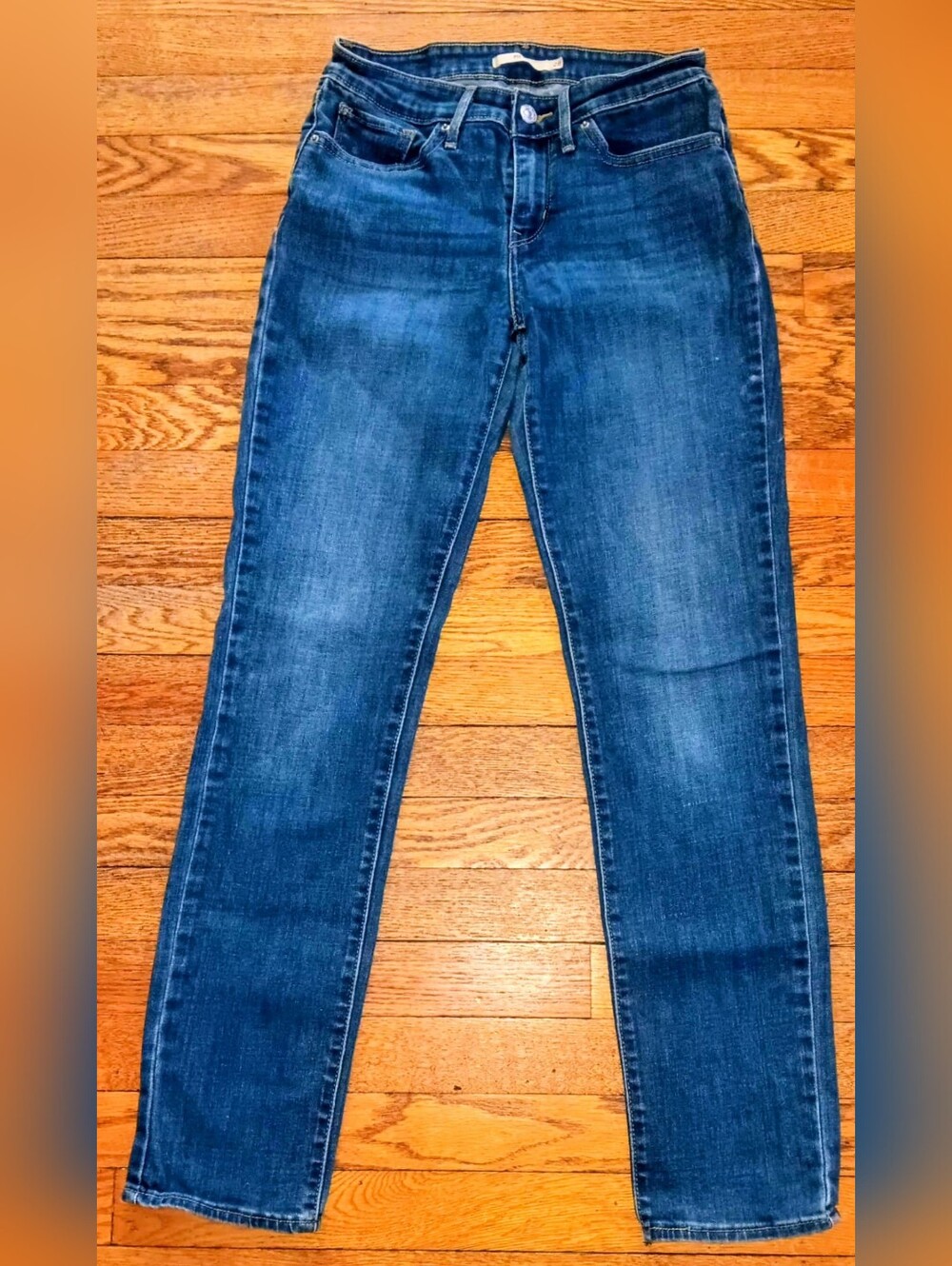 Levi's 712 Slim Jeans~Women's Size 28~Normcore~Blue
